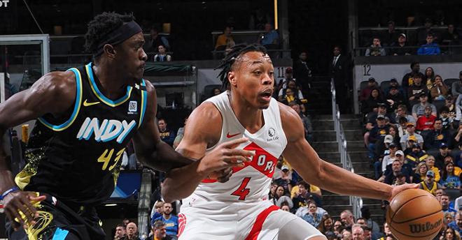 猛龙客场击败步行者，全队表现出色